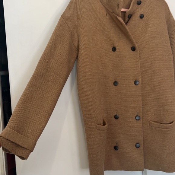 J Crew Merino Wool Sweater Coat - Picture 3 of 5